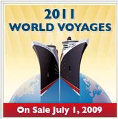 Cunard World Voyages 2011